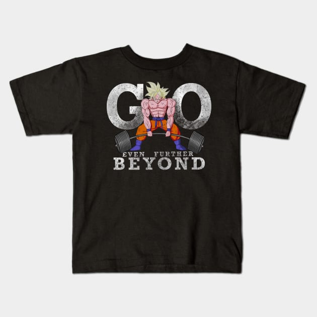 Go even further beyond Kids T-Shirt by GaelGainz